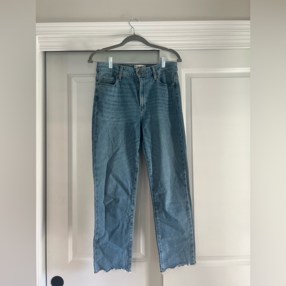 PAIGE Light Blue Denim Jeans